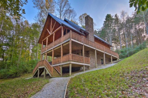 Serenity Now Cabin with Fire Pit and Game Room!